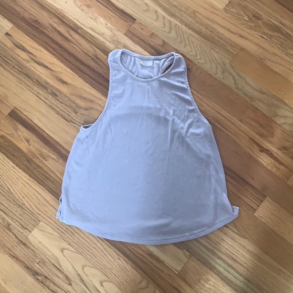 Zella ribbed racer back top